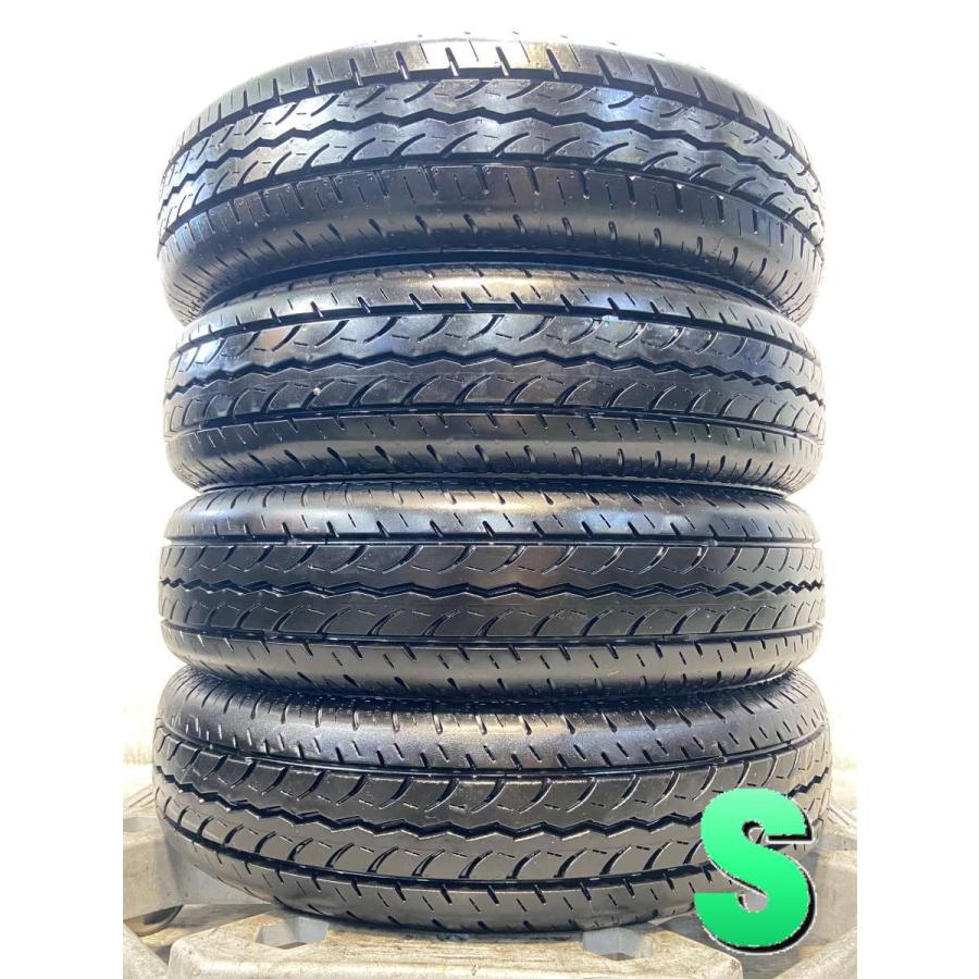 ヨコハマタイヤ 中古タイヤ サマータイヤ 4本セット 145/80R12 80/78LT