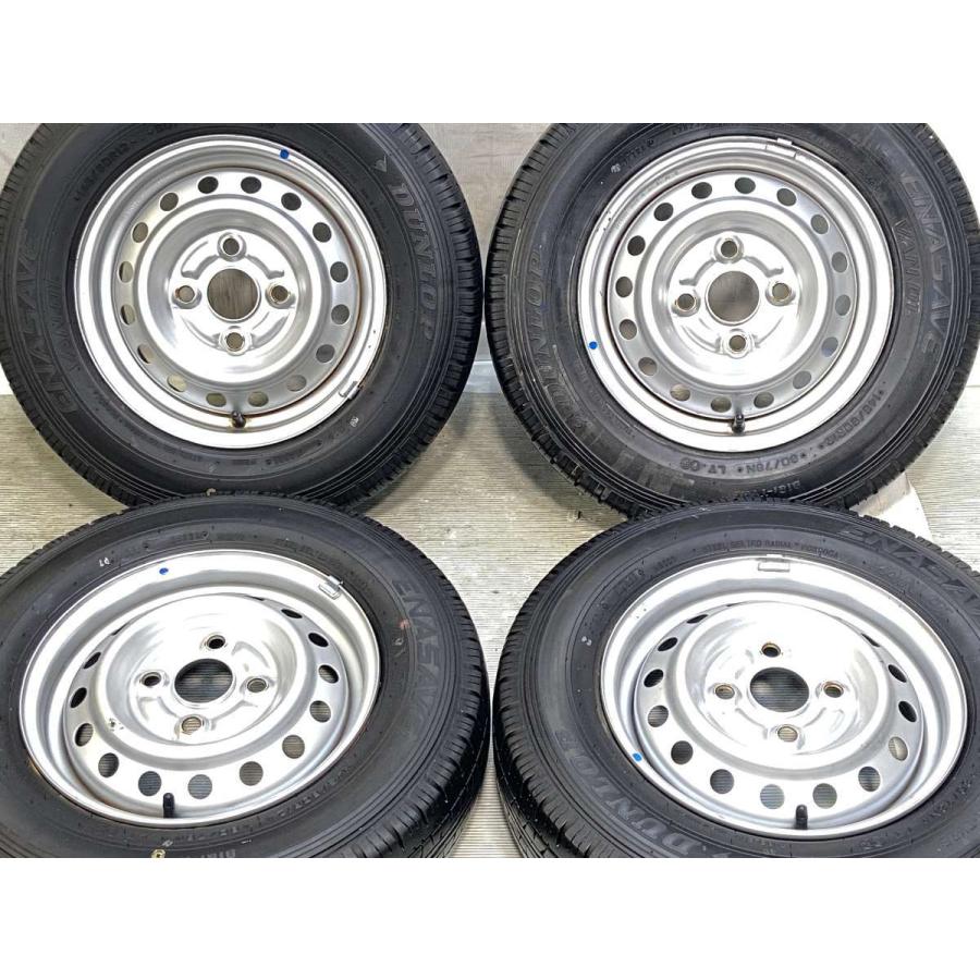 DUNLOP（ダンロップ） 中古タイヤ サマータイヤ ホイールセット 4本 