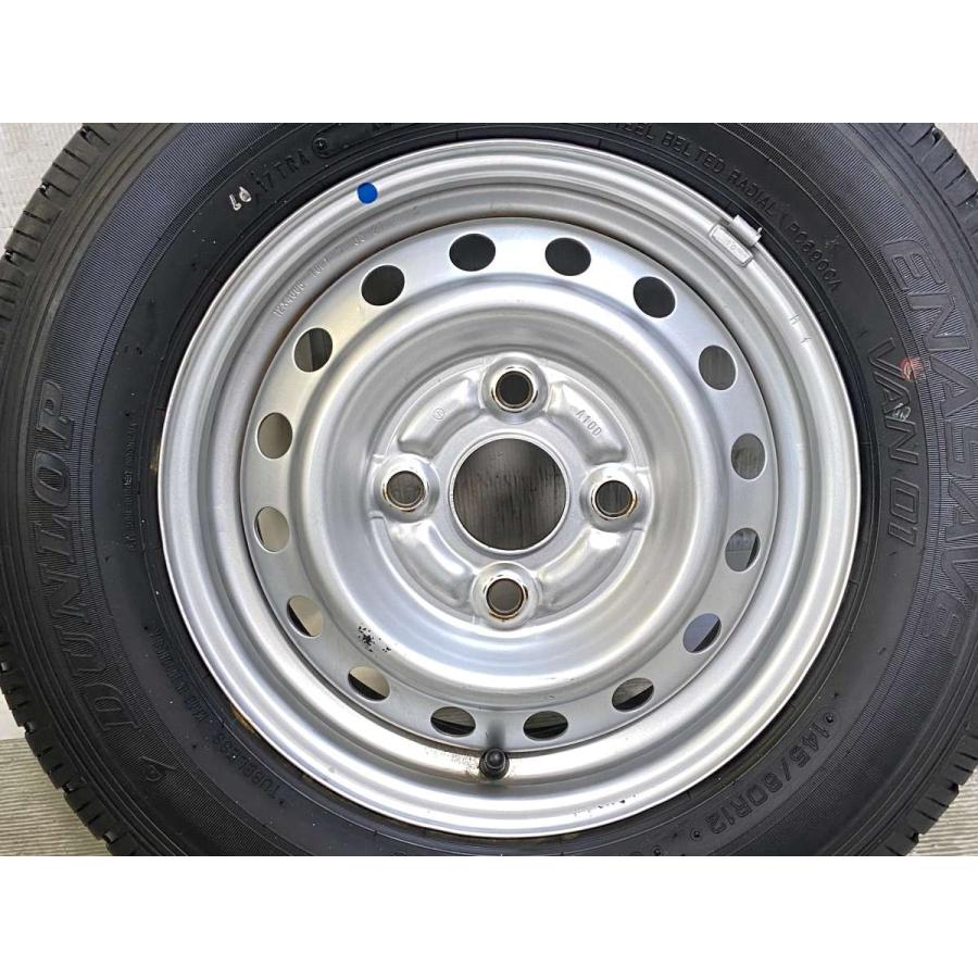DUNLOP（ダンロップ） 中古タイヤ サマータイヤ ホイールセット 4本 