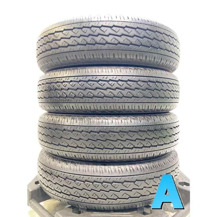 中古タイヤ145/80R12ブリヂストン4本セット　ハイゼット、キャリー、軽トラ BRIDGESTONE（ブリヂストン） 中古タイヤ サマータイヤ 4本セット 145