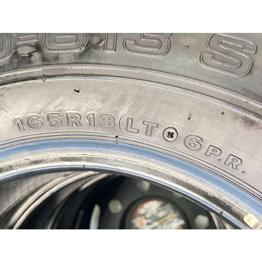 中古タイヤ サマータイヤ 4本セット  165R13 6PR ブリヂストン RD-613 | BRIDGESTONE | 04