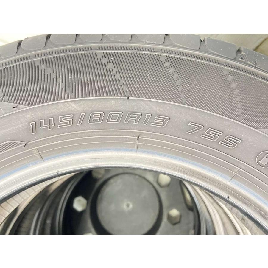 DUNLOP（ダンロップ） 中古タイヤ サマータイヤ 4本セット 145/80R13
