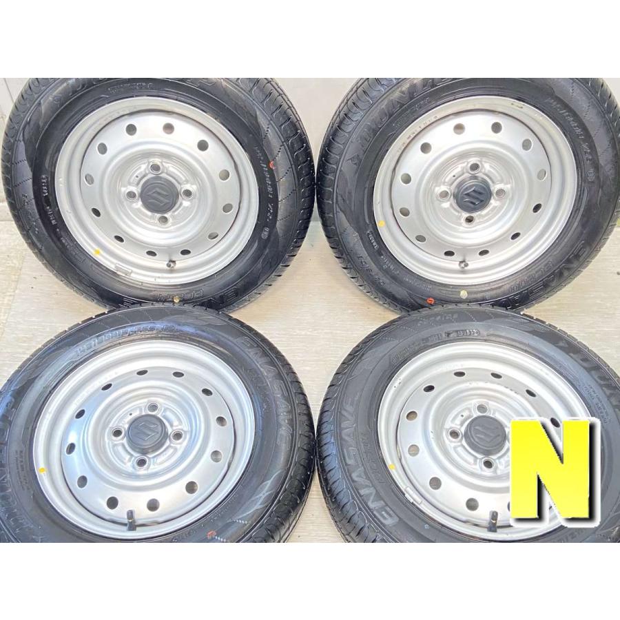 本格派ま！ DUNLOP 中古タイヤ 145 4本セット ホイールセット サマータイヤ タイヤ・ホイール