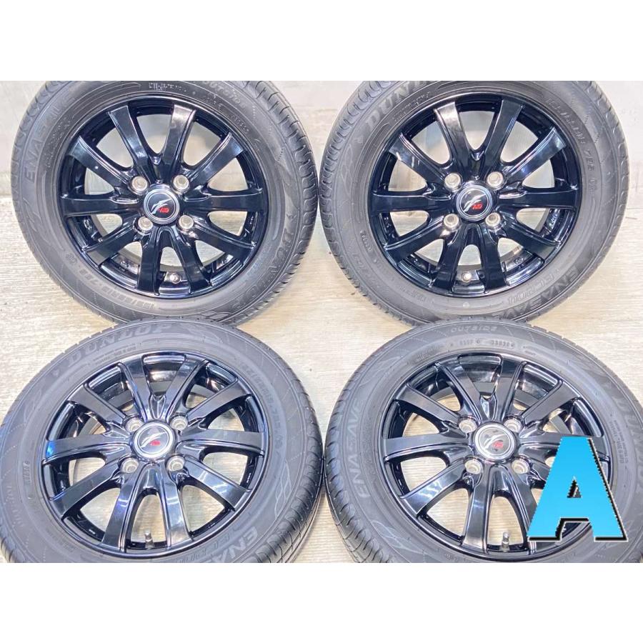 中古タイヤ サマータイヤ ホイールセット 4本セット 155/65R13 FANG 