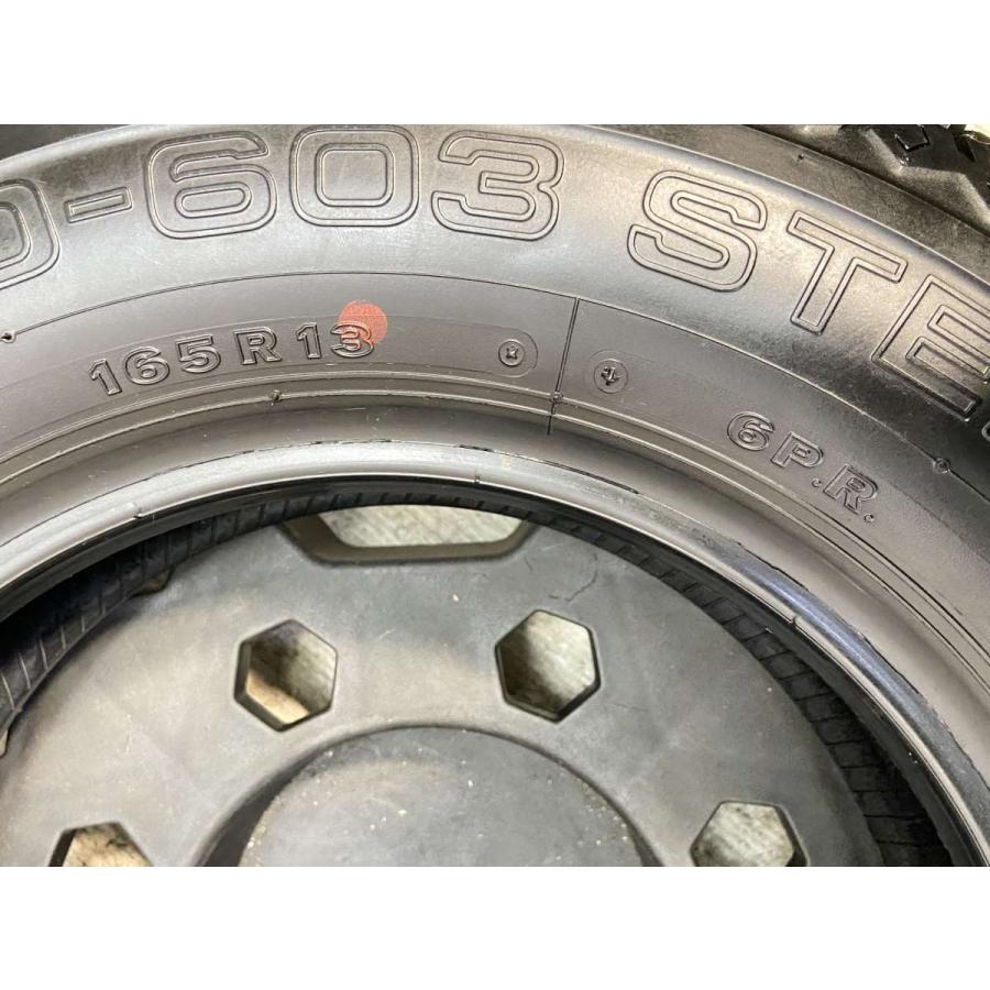 BRIDGESTONE（ブリヂストン） 中古タイヤ サマータイヤ 1本 165R13 6PR 