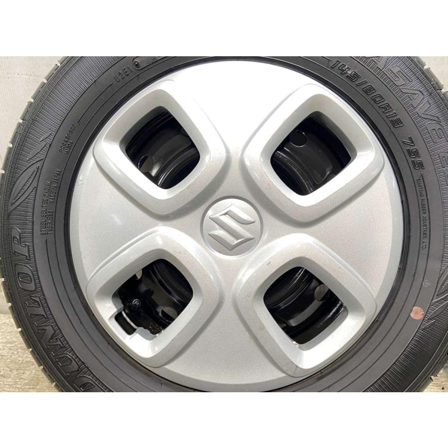 スズキアルト 純正タイヤ 145/80/13 4本