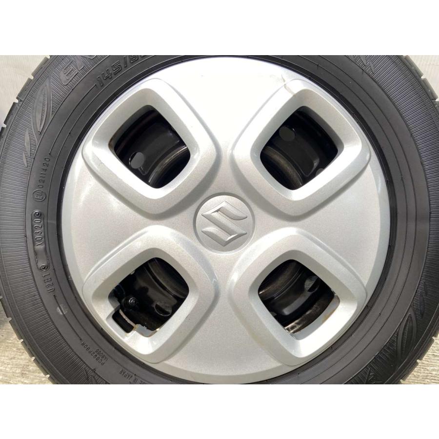 145/80R13スズキ純正ホイール中古4本