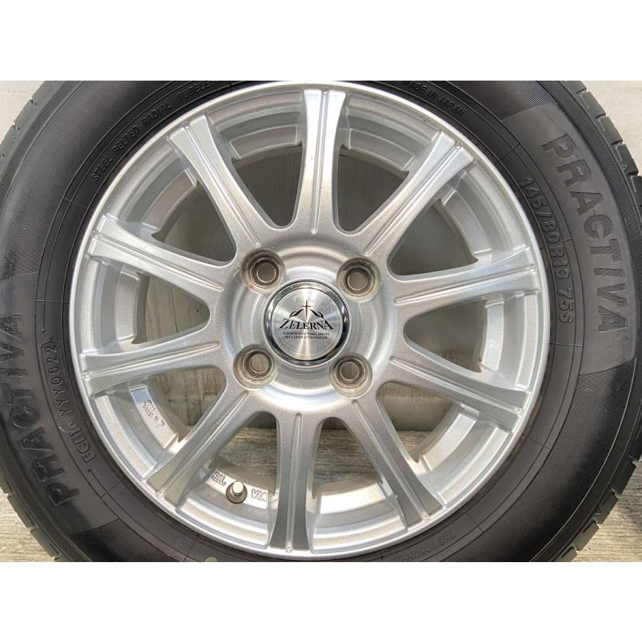 145 80 12 アルミホイール４本セット　夏タイヤ付 楽天市場】145／80r12ホイールセットの通販