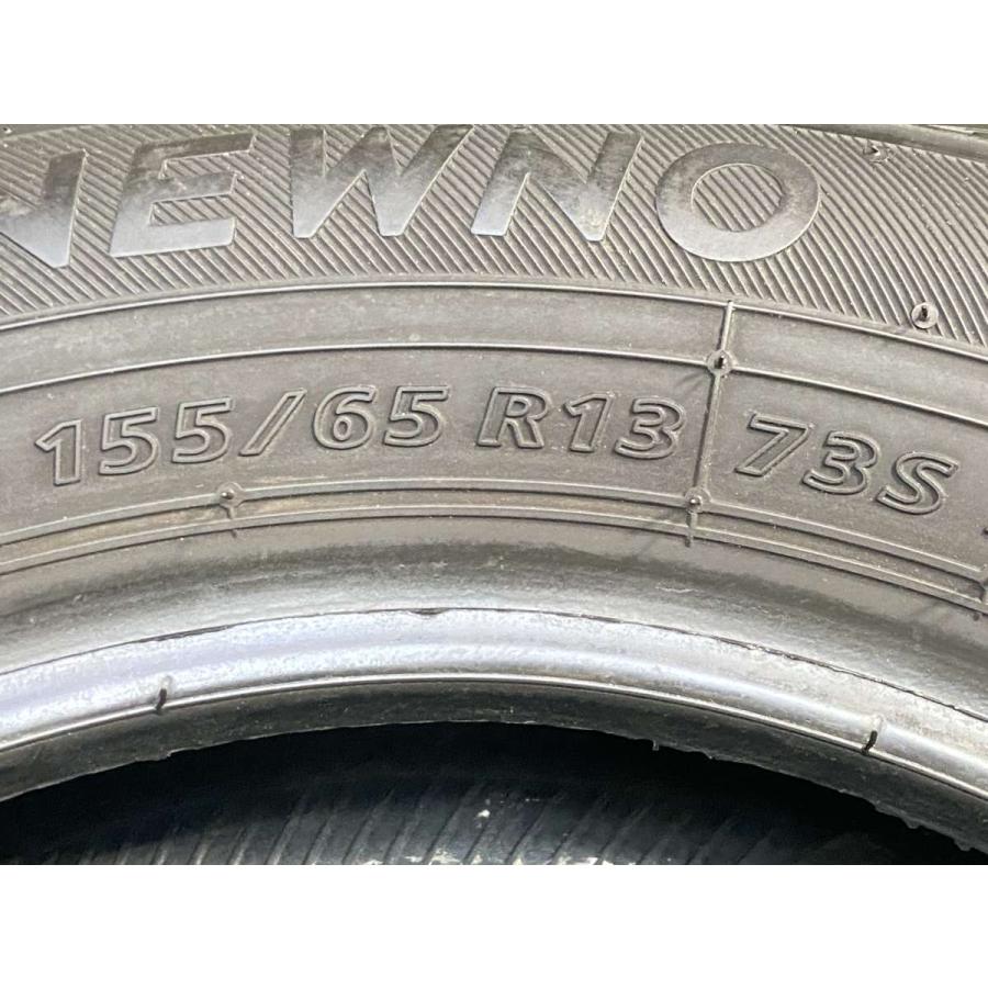 BRIDGESTONE（ブリヂストン） 中古タイヤ サマータイヤ 4本セット 155 