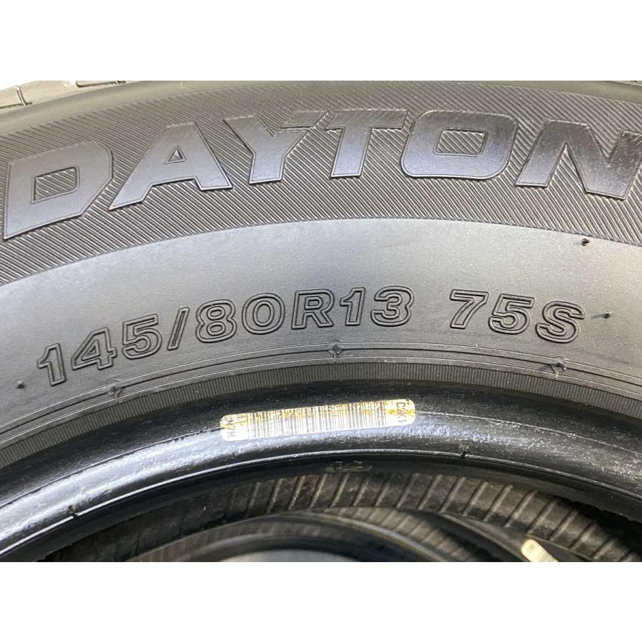 中古タイヤ サマータイヤ 4本セット 145/80R13 DAYTON DT30 : タイヤ