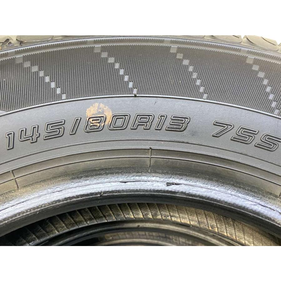 DUNLOP（ダンロップ） 中古タイヤ サマータイヤ 4本セット 145/80R13