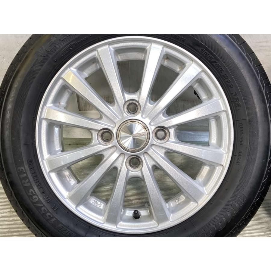 BRIDGESTONE（ブリヂストン） 中古タイヤ サマータイヤ ホイールセット