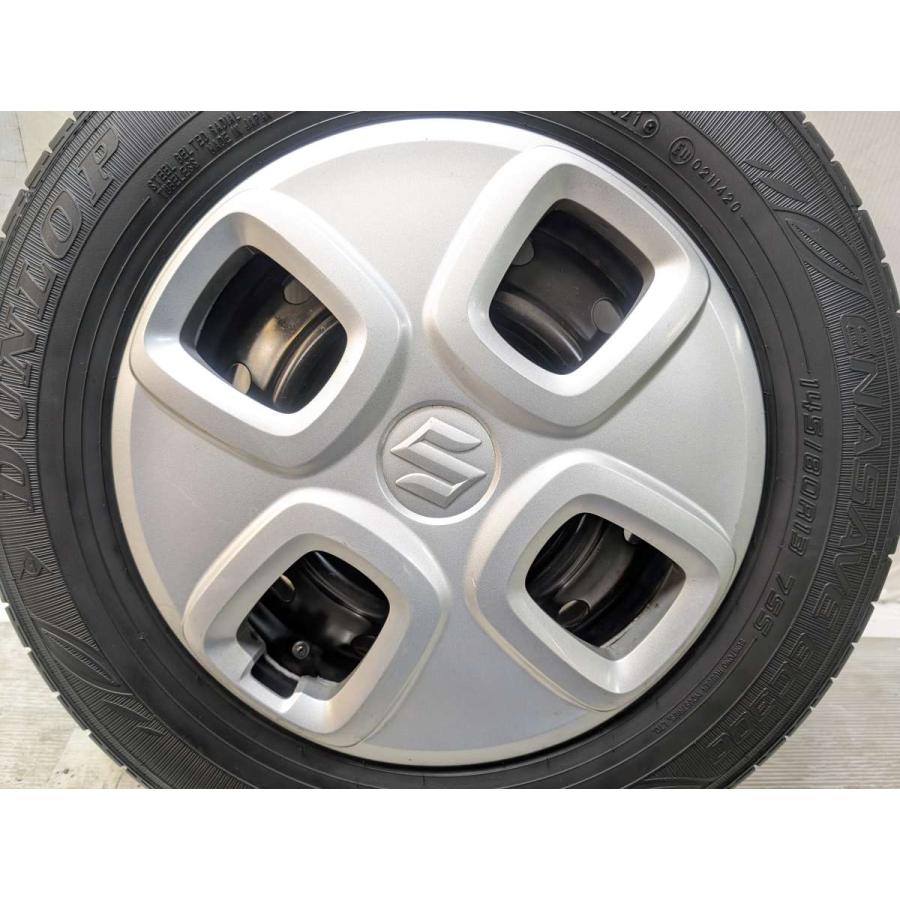 DUNLOP（ダンロップ） 中古タイヤ サマータイヤ ホイールセット 4本