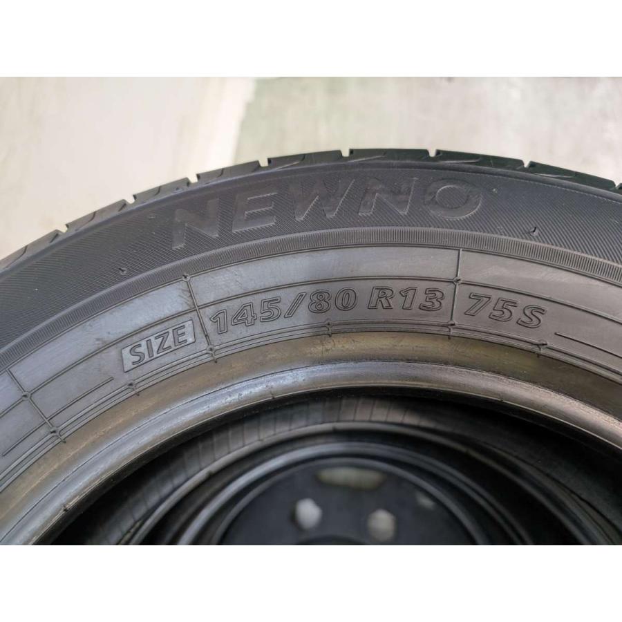 BRIDGESTONE（ブリヂストン） 中古タイヤ サマータイヤ 4本セット 145