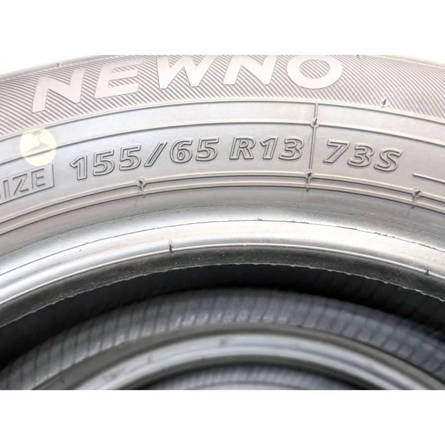 BRIDGESTONE（ブリヂストン） 中古タイヤ サマータイヤ 4本セット 155 