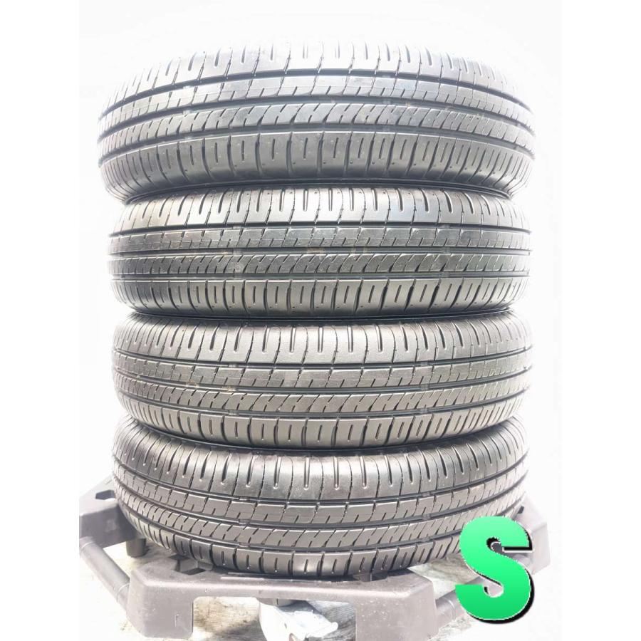 【送料無料】145/80R13 夏タイヤ ENASAVE EC204 中古 4本 DUNLOP（ダンロップ） 中古タイヤ サマータイヤ 4本セット 145/80R13