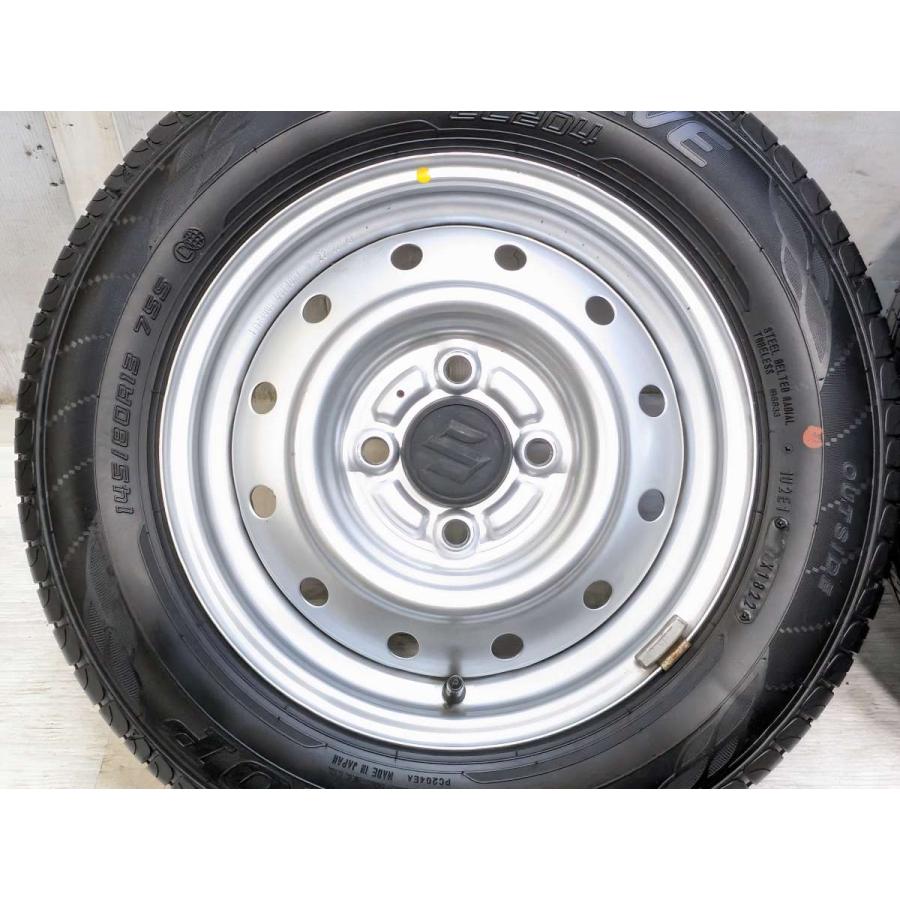 DUNLOP（ダンロップ） 中古タイヤ サマータイヤ ホイールセット 4本
