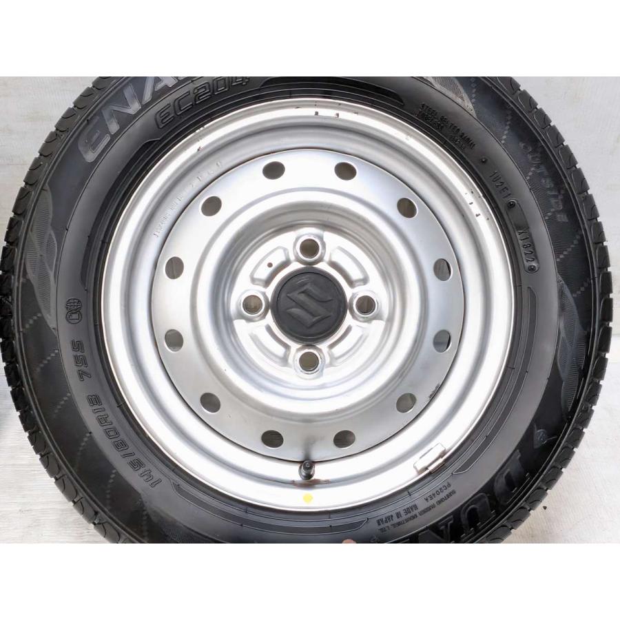 DUNLOP（ダンロップ） 中古タイヤ サマータイヤ ホイールセット 4本