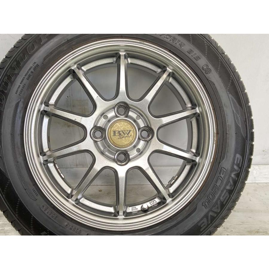 DUNLOP（ダンロップ） 中古タイヤ サマータイヤ ホイールセット 4本