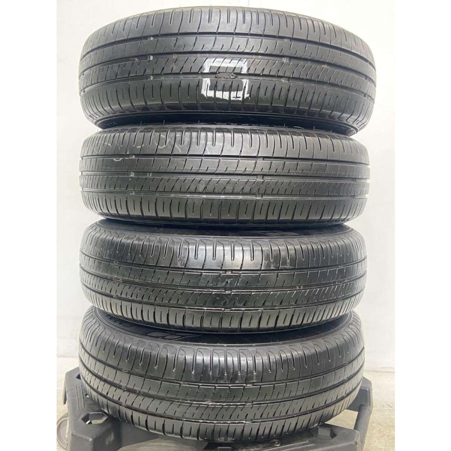 DUNLOP 中古タイヤ サマータイヤ ホイールセット 4本セット 165 DUNLOP 中古タイヤ サマータイヤ ホイールセット 4本セット 165