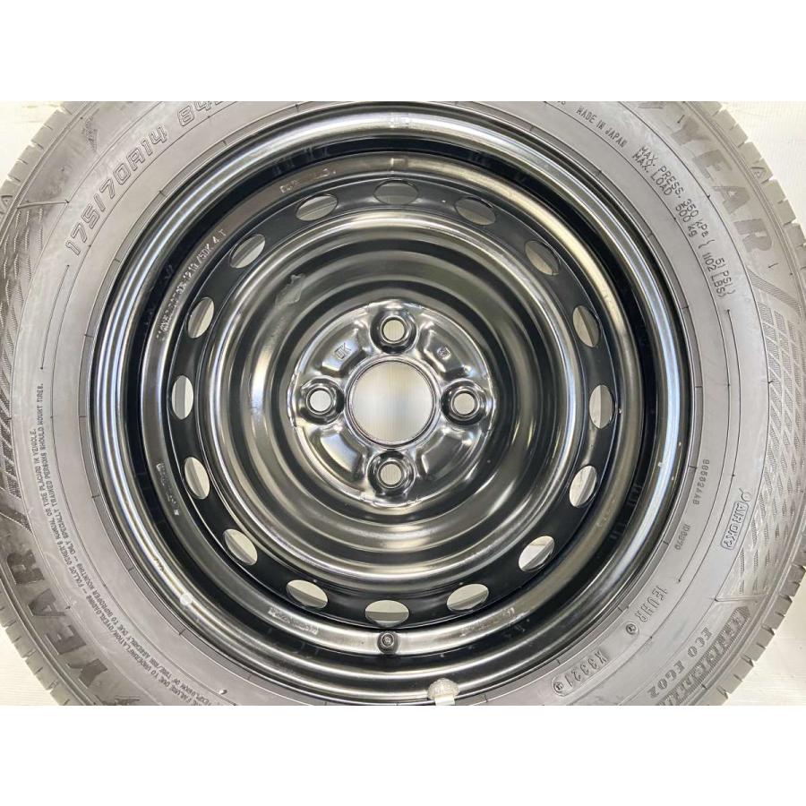 GW 2024年製 グッドイヤー中古サマータイヤ 175/70R14 4本セット グッドイヤー（GOODYEAR） 中古タイヤ サマータイヤ ホイールセット 4