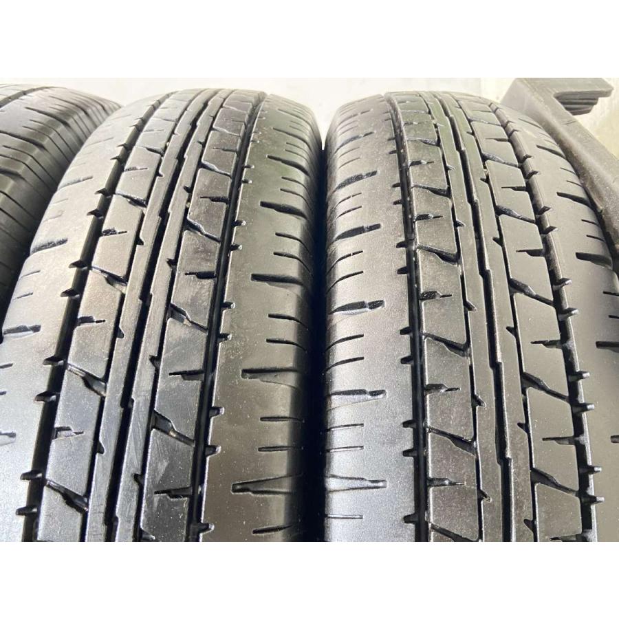 中古タイヤ サマータイヤ 4本セット 155/80R14 88/86LT ダンロップ  