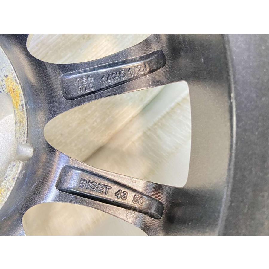 DUNLOP（ダンロップ） 中古タイヤ サマータイヤ ホイールセット 4本