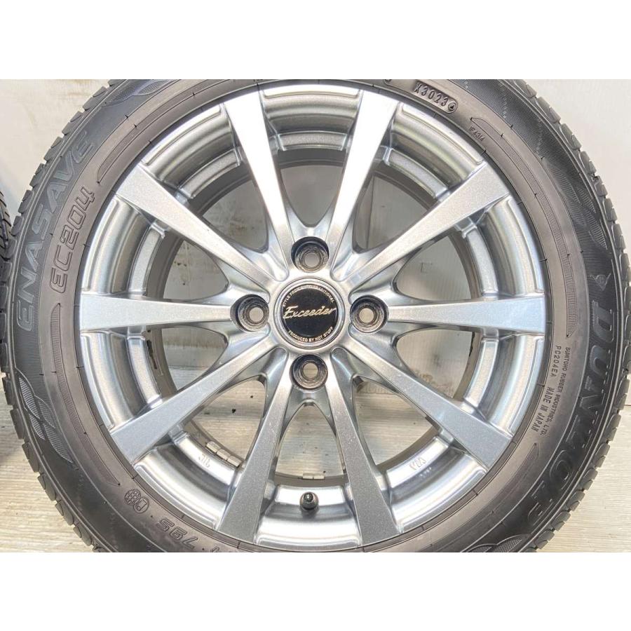 DUNLOP（ダンロップ） 中古タイヤ サマータイヤ ホイールセット 4本