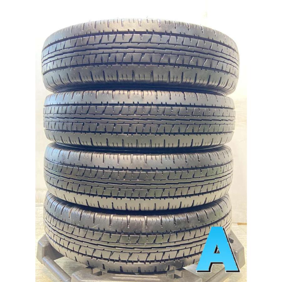 DUNLOP ENASAVE VAN01 夏タイヤ 165 R14 6P.R.LT 19年製 4本 バンタイヤ DUNLOP（ダンロップ） 中古タイヤ サマータイヤ 4本セット 165R14 6PR
