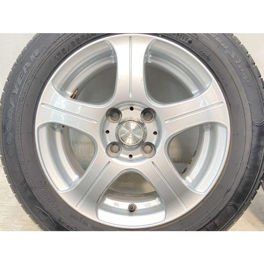 中古タイヤ サマータイヤ ホイールセット 4本セット 175/65R14 KING  