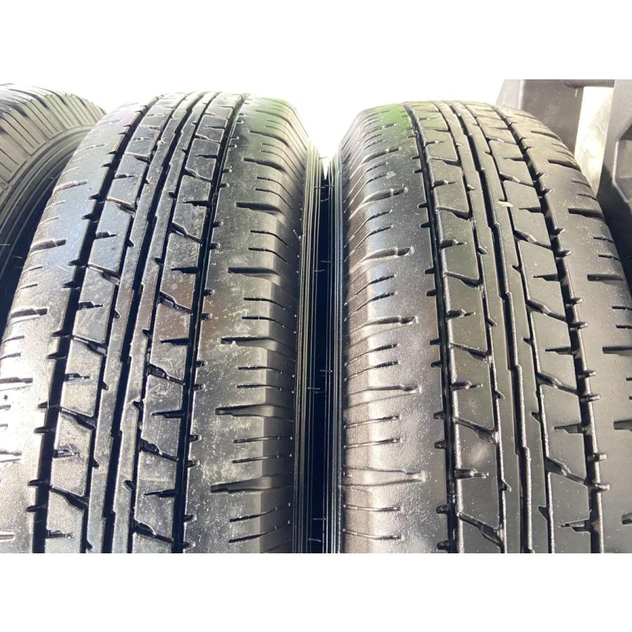 DUNLOP 155/80R14 LTサマータイヤ 4本セット　未使用品　新品 DUNLOP（ダンロップ） 中古タイヤ サマータイヤ ホイールセット 4本