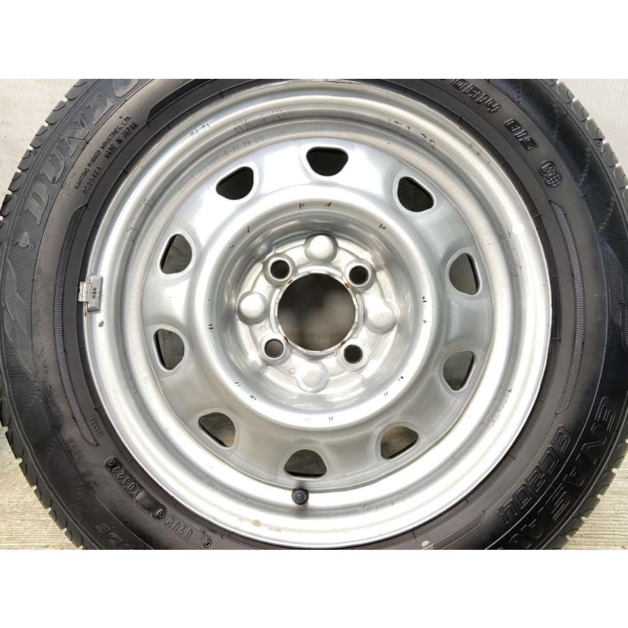 DUNLOP 165/70R14 サマータイヤ4本セット（スチールホイール付き） DUNLOP 165/70R14 サマータイヤ4本セット（スチールホイール付き）