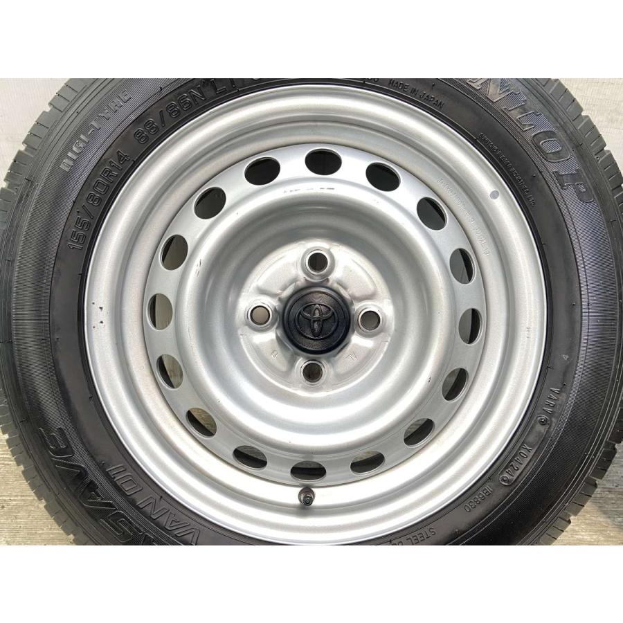 DUNLOP（ダンロップ） 中古タイヤ サマータイヤ ホイールセット 4本