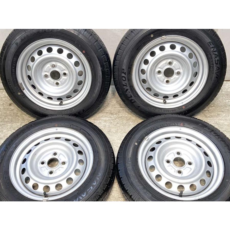 ダンロップ 155/80R14 サマータイヤ 4本セット DUNLOP（ダンロップ） 中古タイヤ サマータイヤ ホイールセット 4本