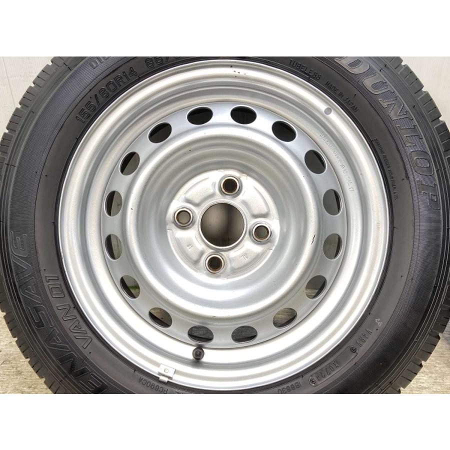 DUNLOP（ダンロップ） 中古タイヤ サマータイヤ ホイールセット 4本