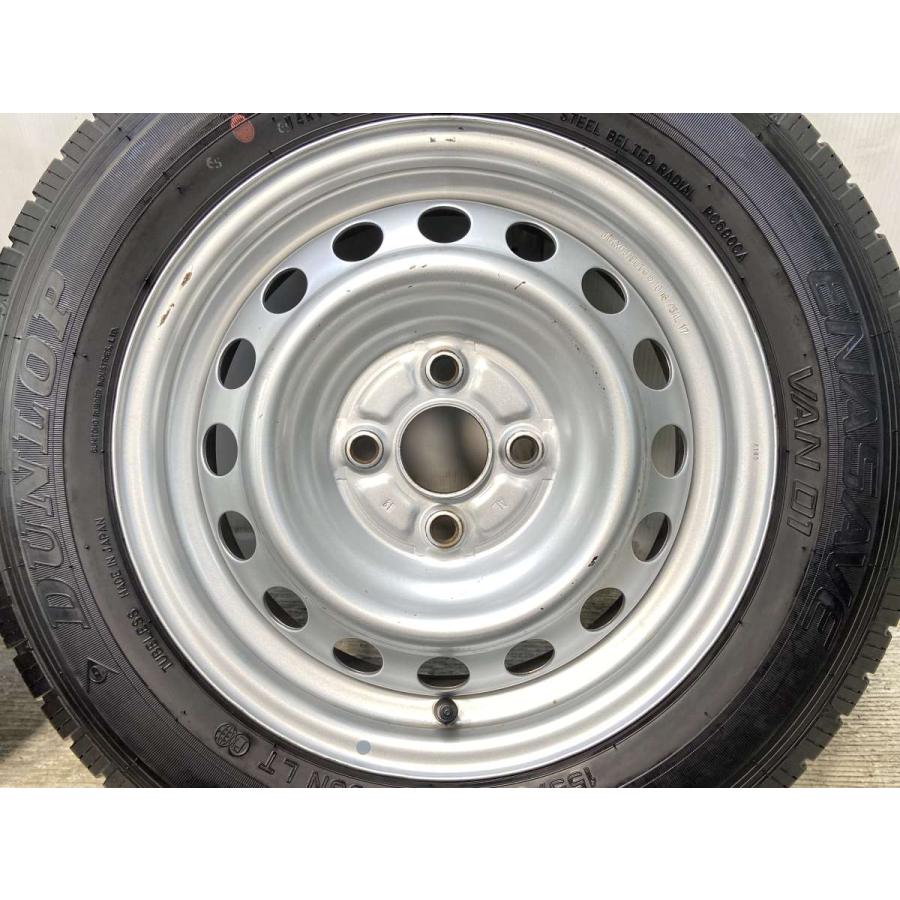DUNLOP（ダンロップ） 中古タイヤ サマータイヤ ホイールセット 4本