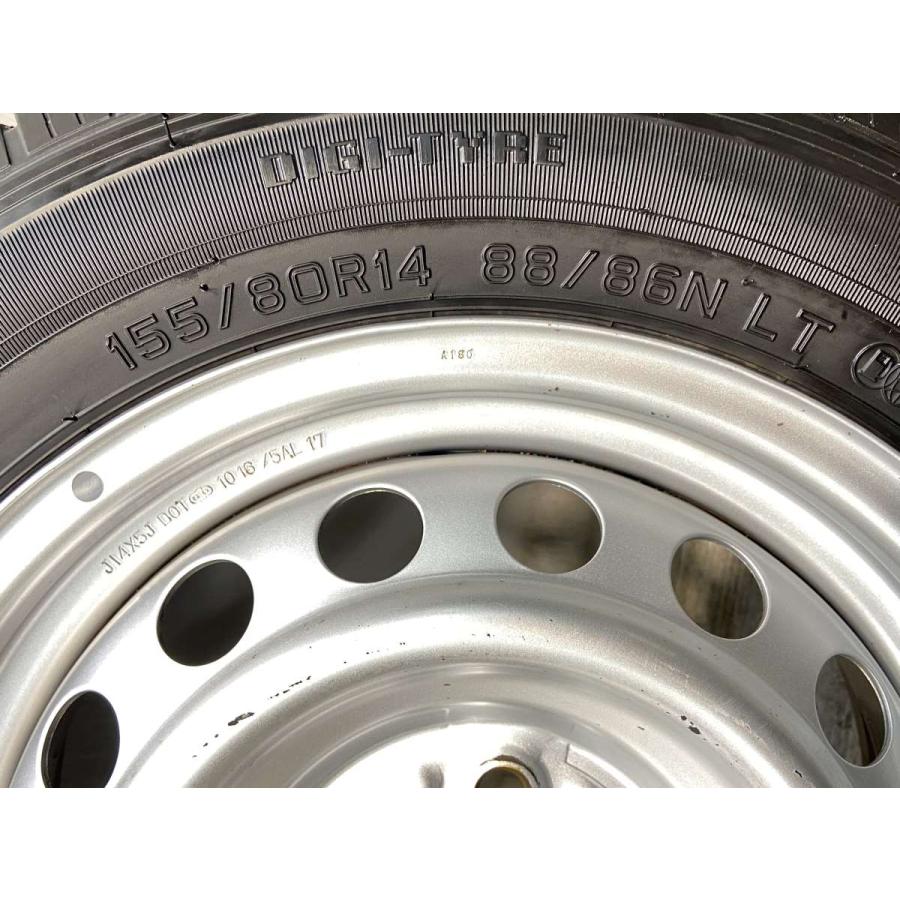 DUNLOP（ダンロップ） 中古タイヤ サマータイヤ ホイールセット 4本