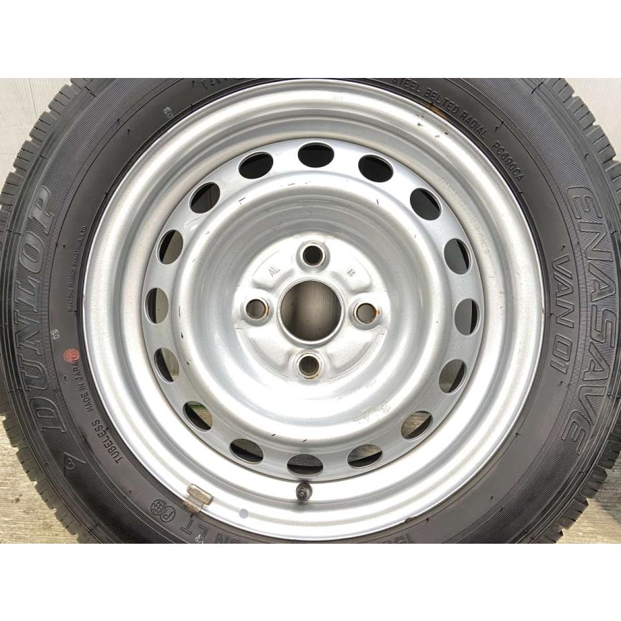 DUNLOP（ダンロップ） 中古タイヤ サマータイヤ ホイールセット 4本
