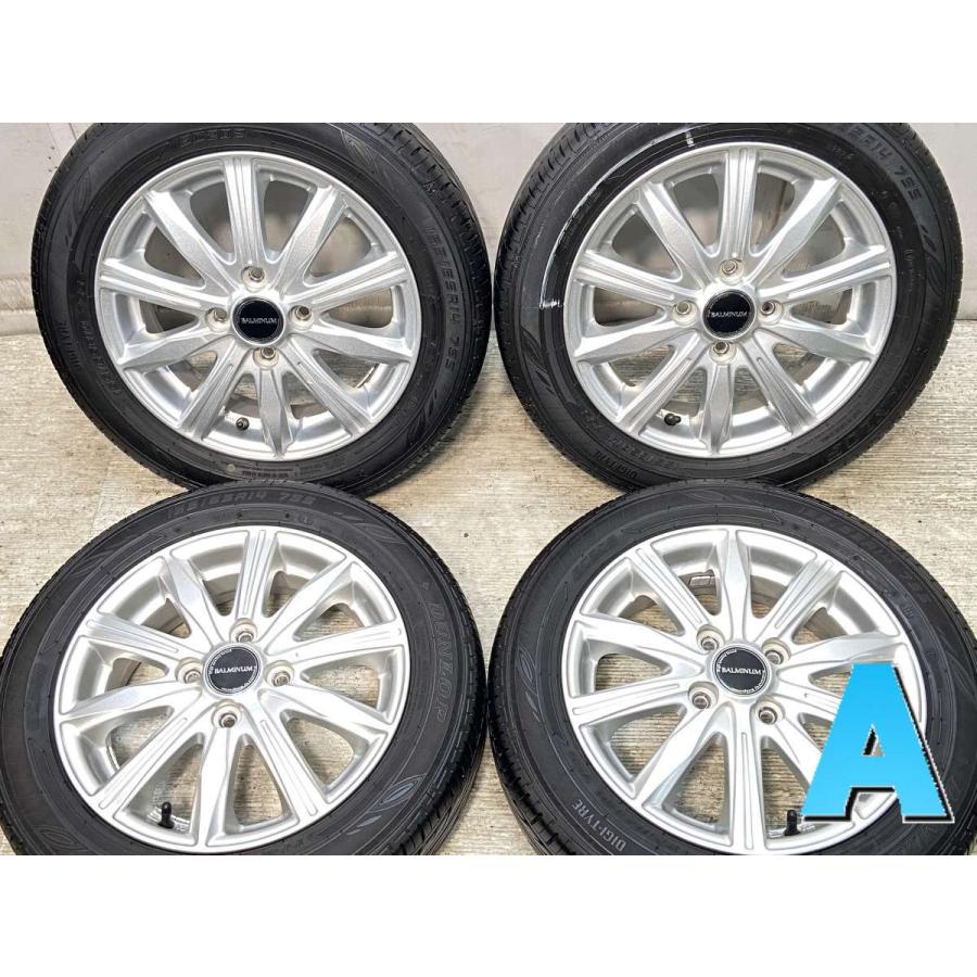 中古 155/65R14 夏タイヤ アルミホイールセット