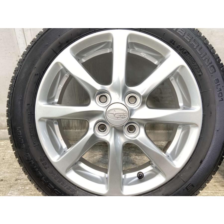 中古タイヤ サマータイヤ ホイールセット 4本セット 155/65R14 スバル
