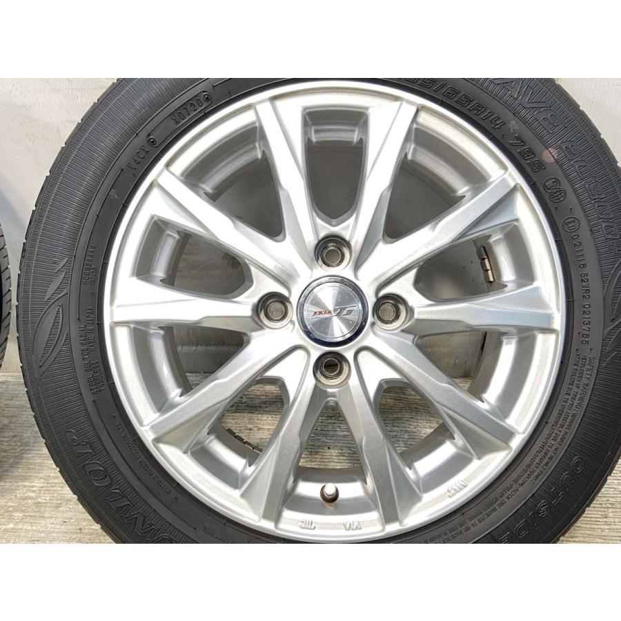 DUNLOP（ダンロップ） 中古タイヤ サマータイヤ ホイールセット 4本