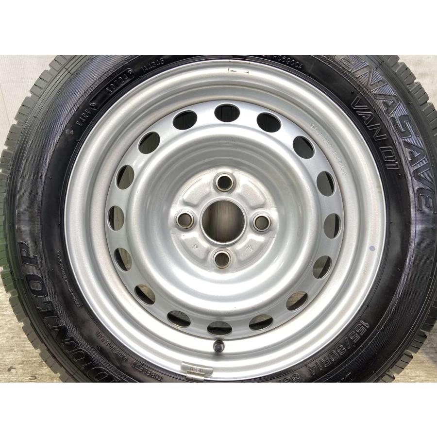 DUNLOP（ダンロップ） 中古タイヤ サマータイヤ ホイールセット 4本
