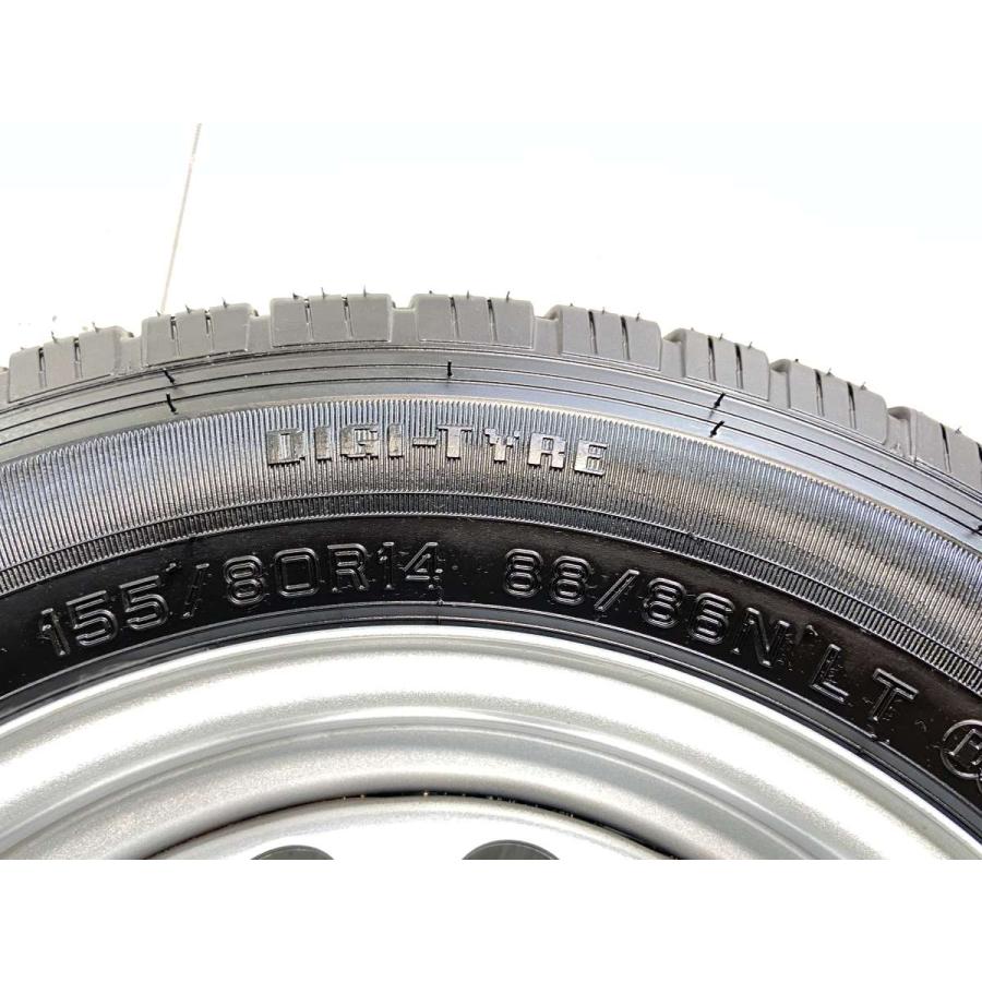 DUNLOP 155/80R14 LTサマータイヤ 4本セット　未使用品　新品 楽天市場】ダンロップ 155/80 r14の通販