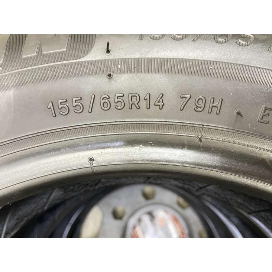ミシュラン（MICHELIN） 中古タイヤ サマータイヤ 4本セット 155/65R14