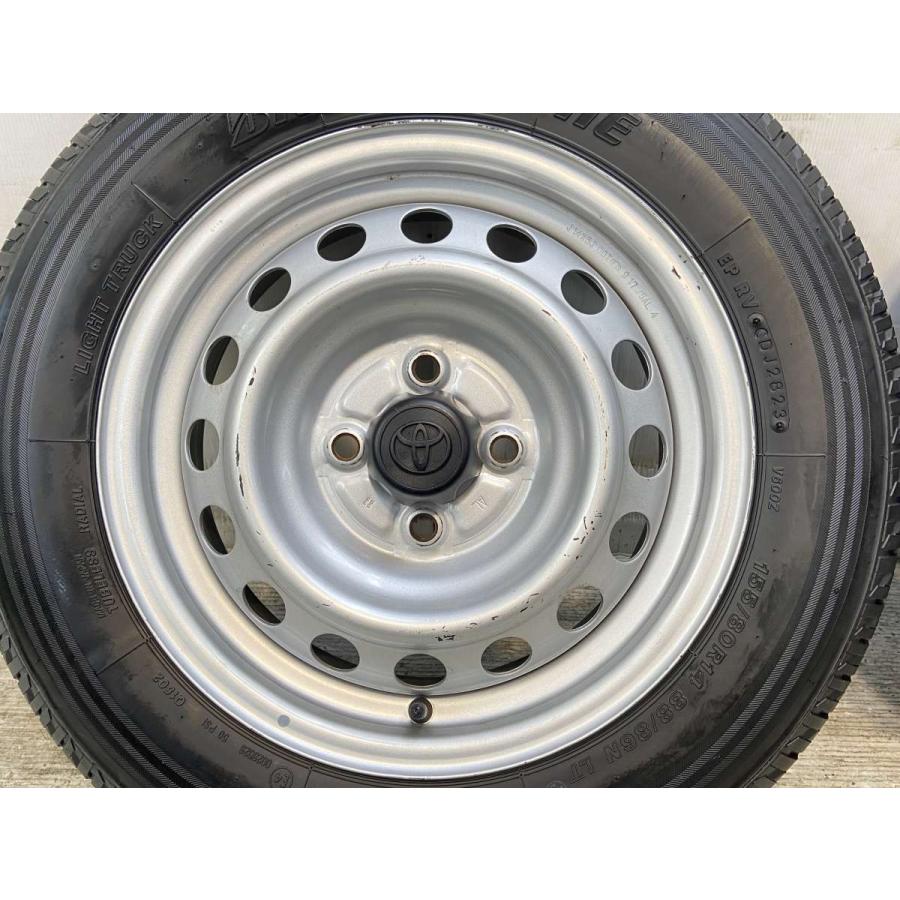バン用155/80R14 88S サマータイヤ4本セット　新古品　新品バルブ付 バン用155/80R14 88S サマータイヤ4本セット 新古品 新品バルブ
