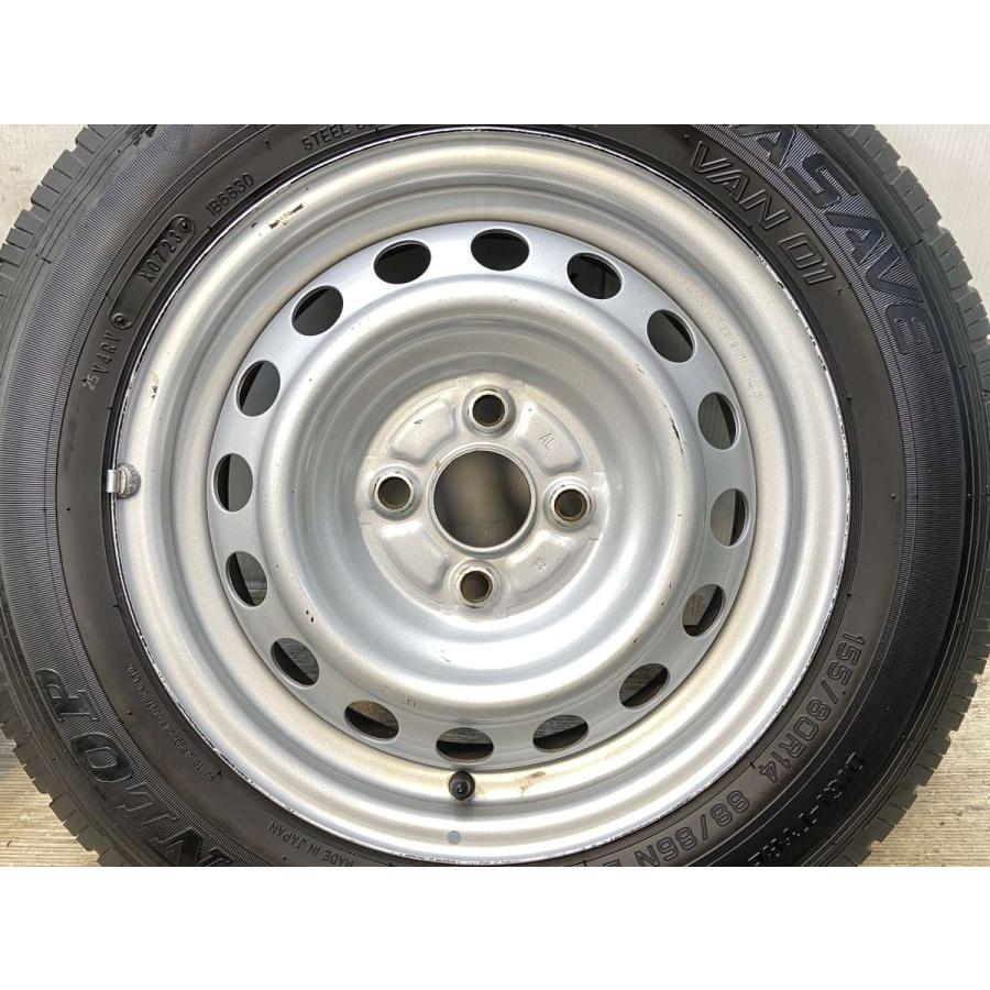 DUNLOP（ダンロップ） 中古タイヤ サマータイヤ ホイールセット 4本