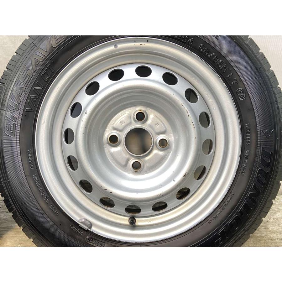 DUNLOP（ダンロップ） 中古タイヤ サマータイヤ ホイールセット 4本