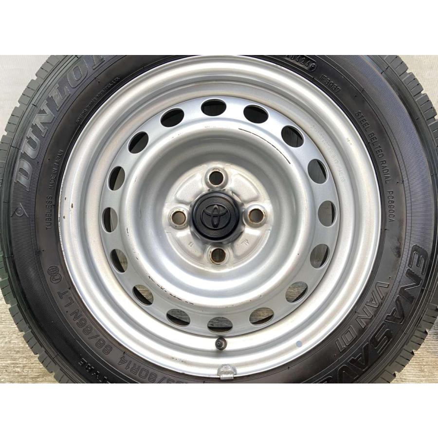 DUNLOP（ダンロップ） 中古タイヤ サマータイヤ ホイールセット 4本
