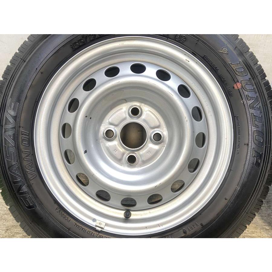 DUNLOP（ダンロップ） 中古タイヤ サマータイヤ ホイールセット 4本