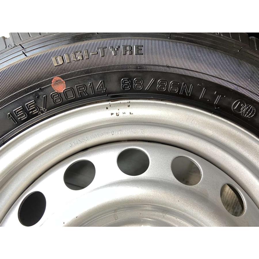 DUNLOP（ダンロップ） 中古タイヤ サマータイヤ ホイールセット 4本